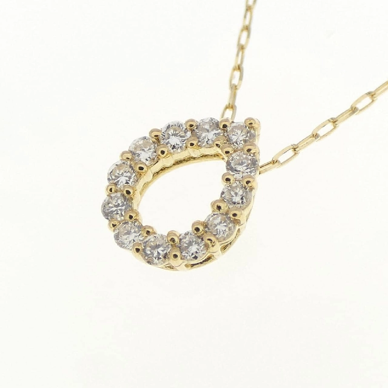 K18YG Dây chuyền kim cương 0.10CT - Hàng hiệu Chính hãng 861004