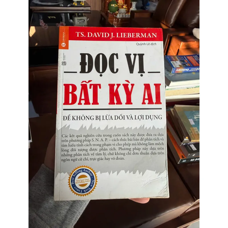 Đọc Vị Bất Kỳ Ai – TS. David J. Lieberman | Nghệ thuật thấu hiểu tâm lý -K2 995056
