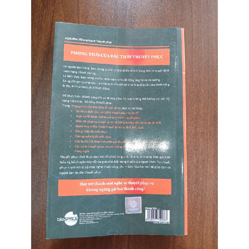 Phong Thái Của Bậc Thầy Thuyết Phục - Dave Lakhani 538324