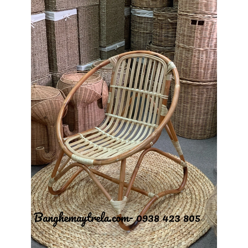 Ghế sò mây cafe chân quỳ 479004
