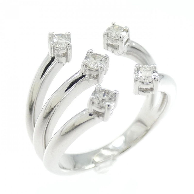 Nhẫn kim cương K18WG 0.25CT 670030