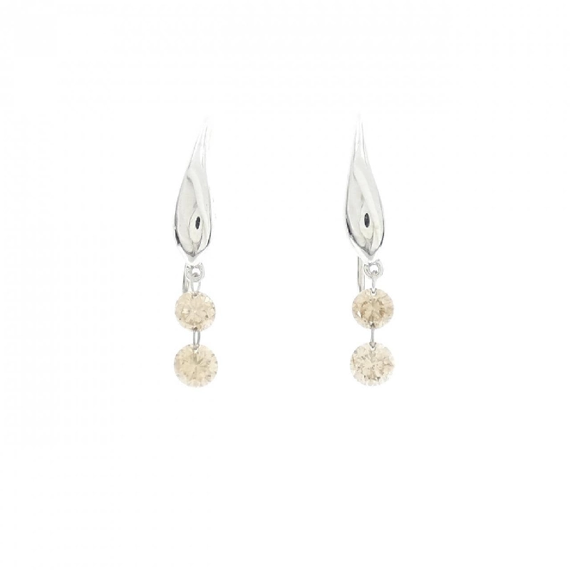 K18WG Bông tai kim cương 0.40CT - Hàng hiệu Chính hãng 866792