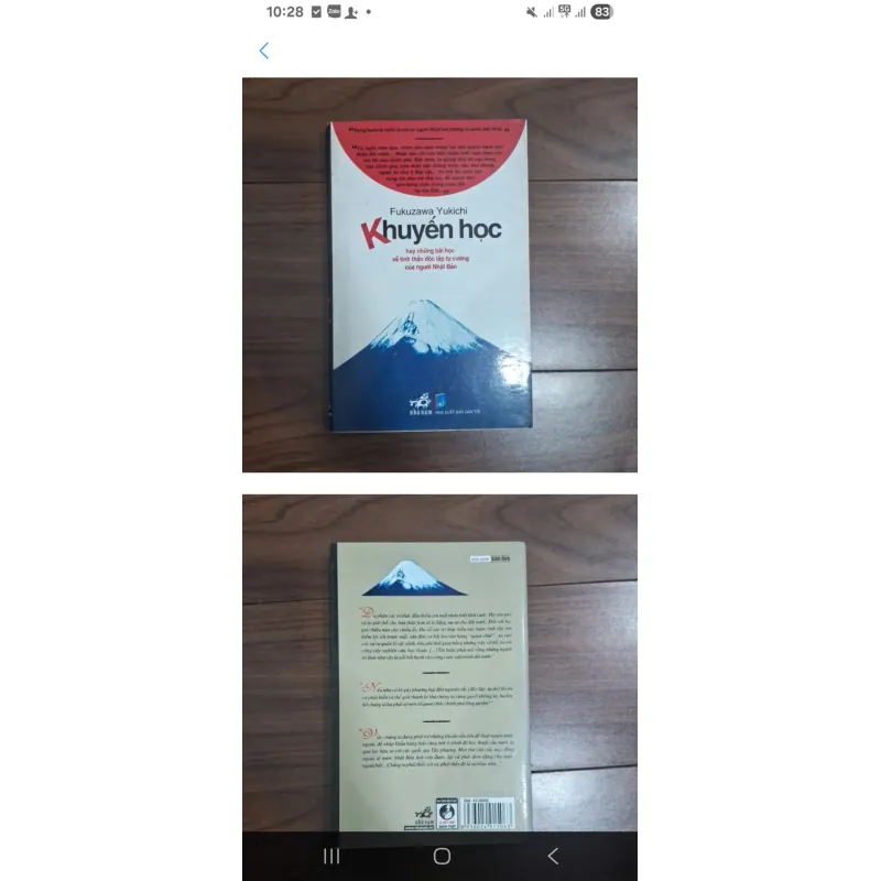 Khuyến Học - Fukuzawa Yukichi, mới 80% (NguyenN) 747777