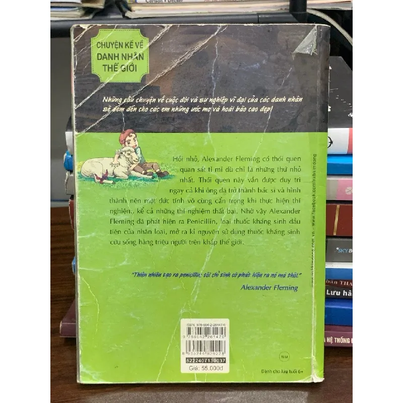 Chuyện kể về danh nhân thế giới – Alexander Fleming – Nhiều Tác Giả 560098