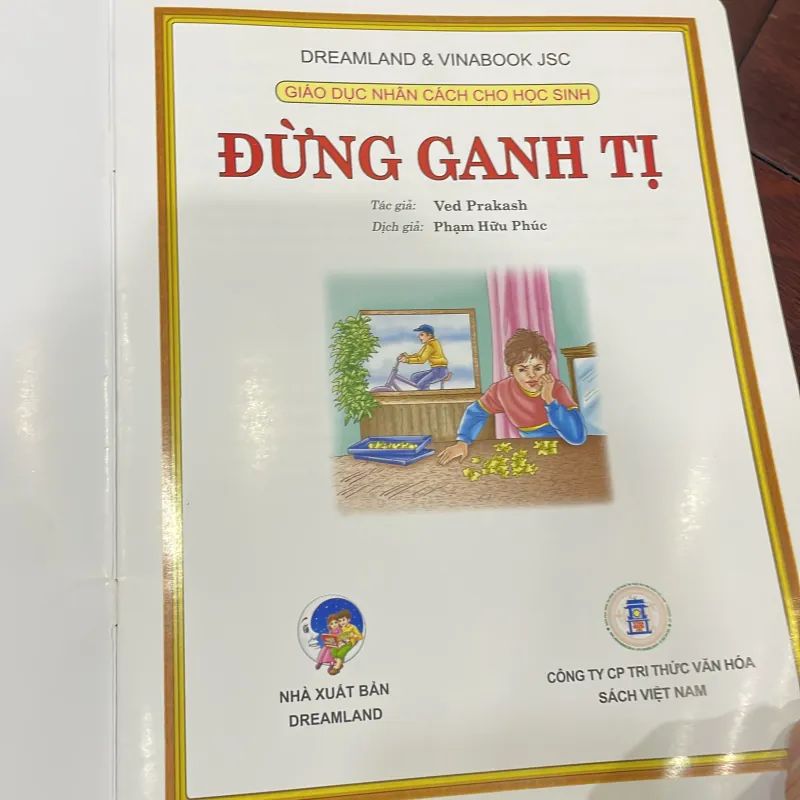 Giáo dục nhân cách cho học sinh : ĐỪNG GANH TỊ - in cán bóng - trọn bộ có 29 quyển 1026647