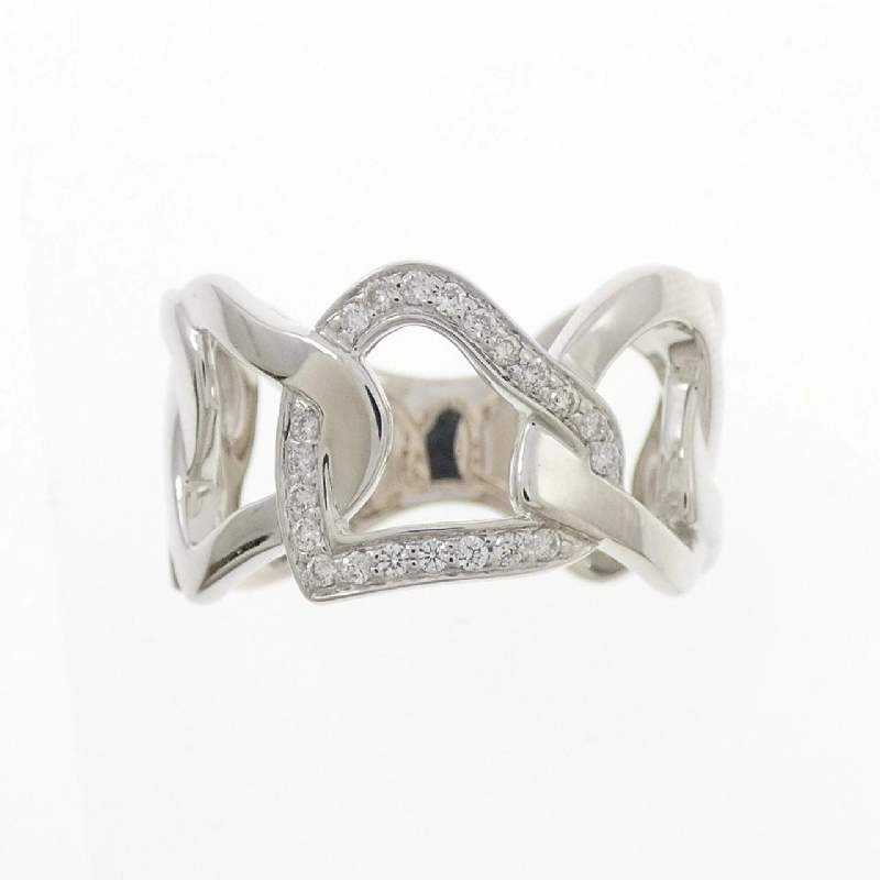 Nhẫn kim cương K18WG 668435