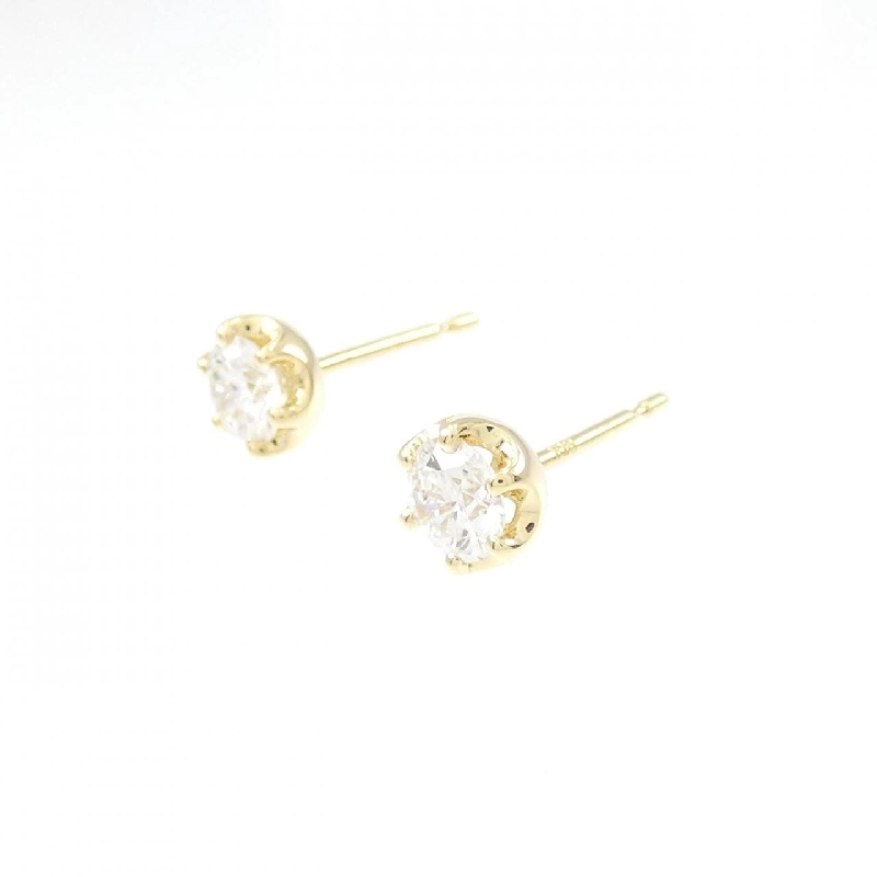 K18YG/ST Bông tai kim cương 0.314CT 0.319CT H SI2 VG - Hàng hiệu Chính hãng 871935