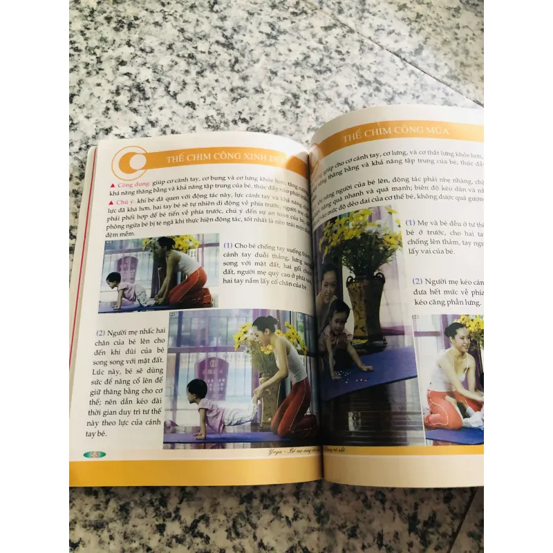 YOGA BỐ MẸ CÙNG VỚI CON ( không kèm DVD) 969837