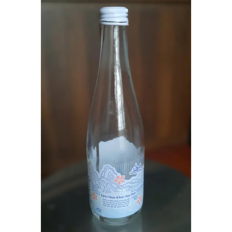 vỏ chai nước suối thủy tinh cao cấp với thiết kế sang trọng, lịch sự 1024368