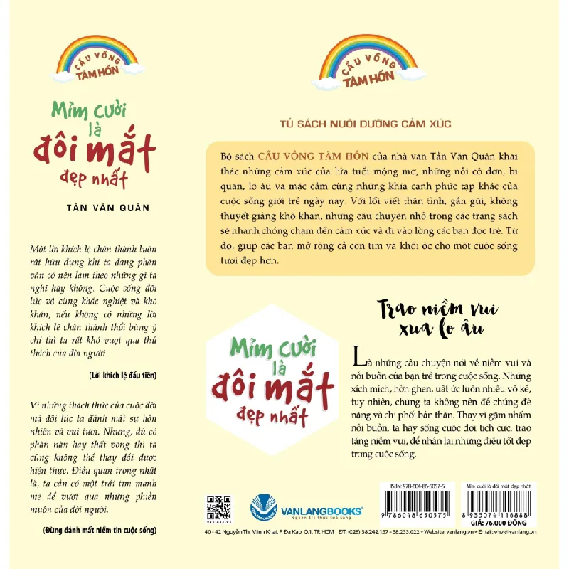 Mỉm Cười Là Đôi Mắt Đẹp Nhất - Tần Văn Quân 690705