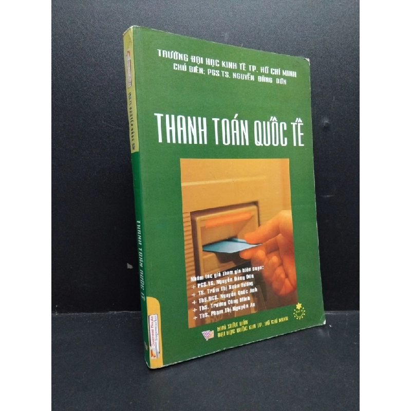 Thanh toán quốc tế mới 80% ố bẩn nhăn bìa HCM2606 Nguyễn Đăng Dờn GIÁO TRÌNH, CHUYÊN MÔN 191801