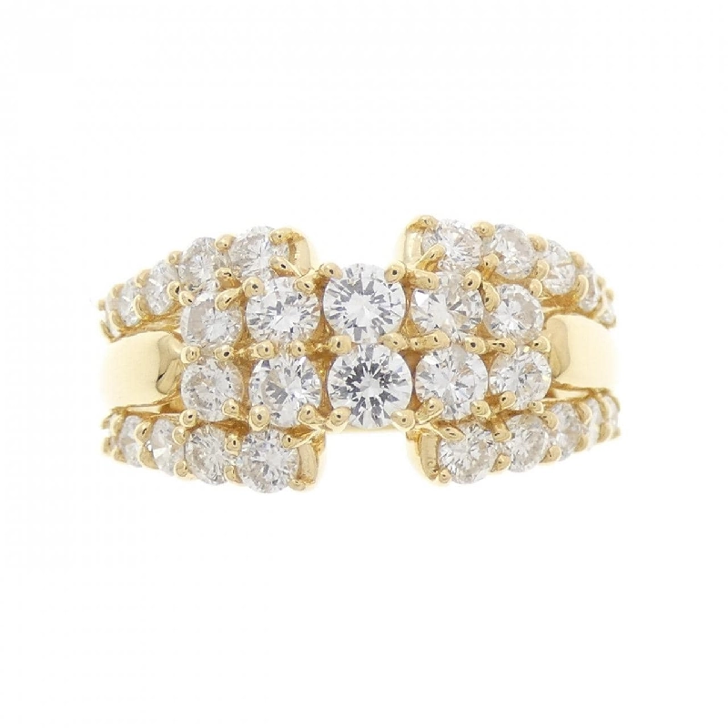 Nhẫn kim cương K18YG 1.25CT 667519