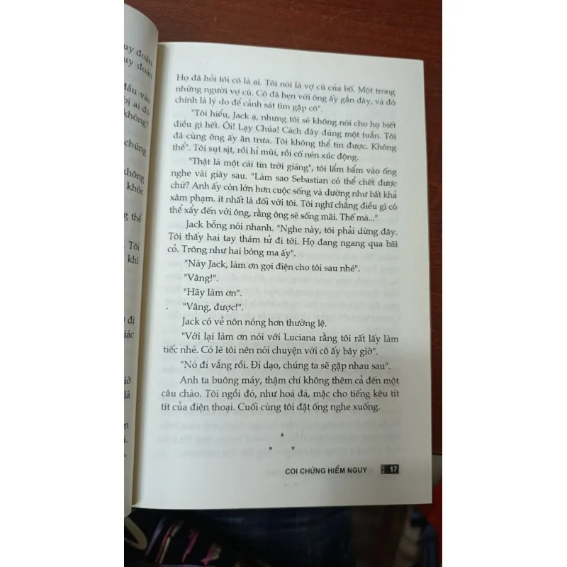 COI CHỪNG HIỂM NGUY - DỊCH: TRẦN HOÀNG CƯƠNG 644704