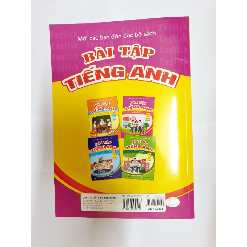 COMBO 2 SÁCH TIẾNG ANH LỚP 7 TẬP 2 (SBT + BTTA)  22812