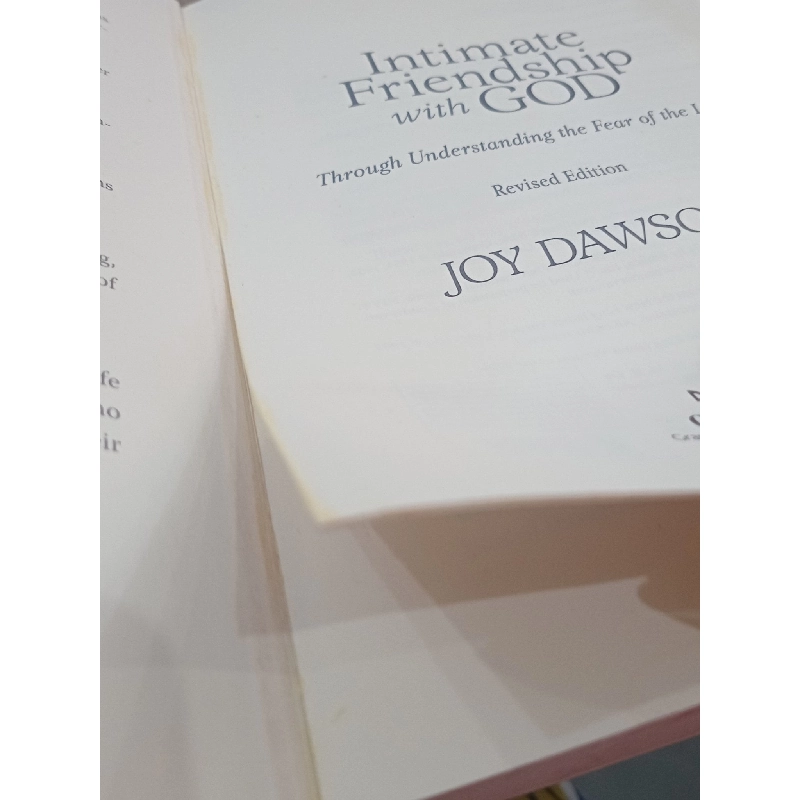 Intimate Friendship with GOD - Joy Dawson 929940