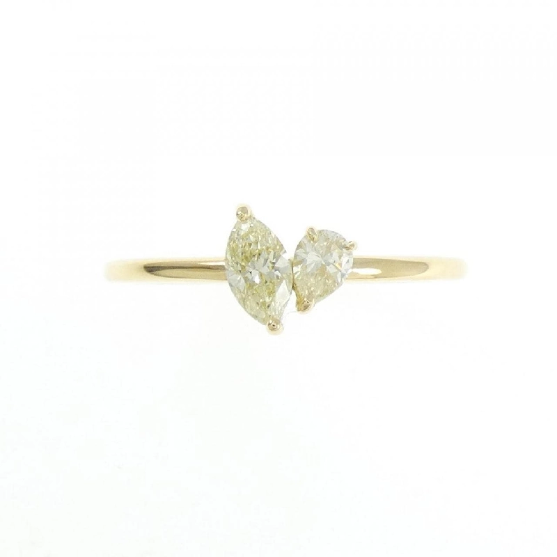 【Sản phẩm mới】Nhẫn kim cương K18YG 0.30CT 673703