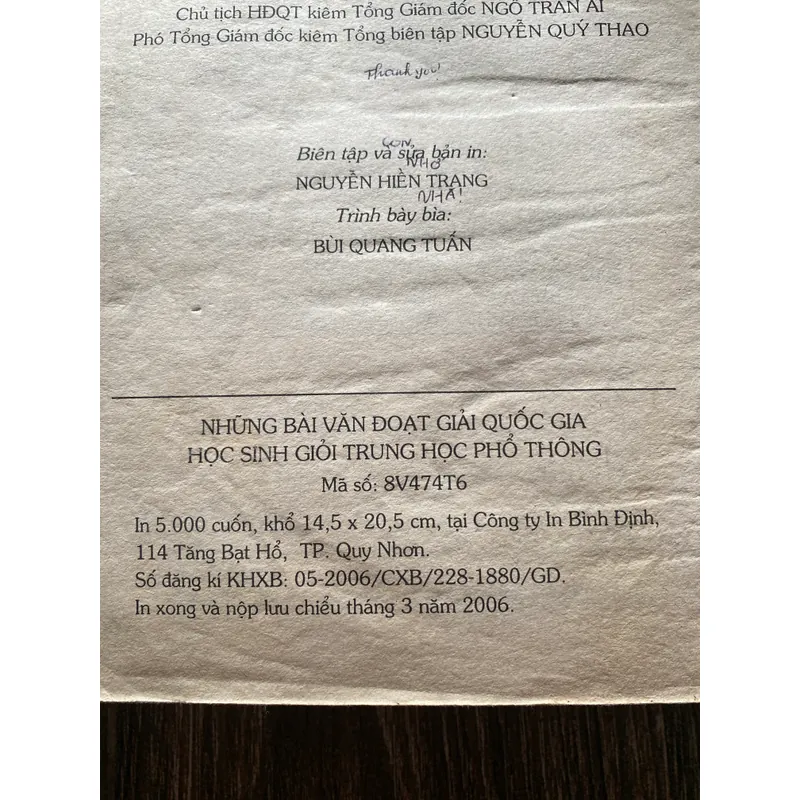 NHỮNG BÀI VĂN ĐẠT GIẢI QUỐC GIA** Học sinh giỏi THPT**Tặng quà 0Đ** Freeship 604859