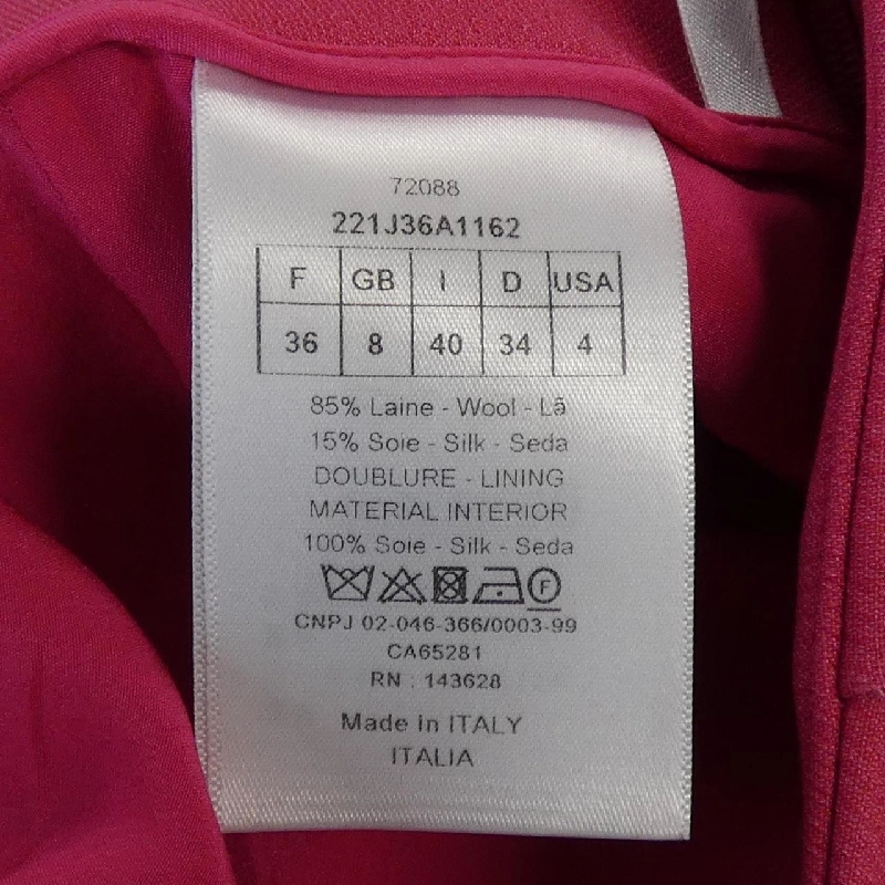 クリスチャンディオール CHRISTIAN DIOR 221J36A1162 Váy - Hàng hiệu Chính hãng 812779