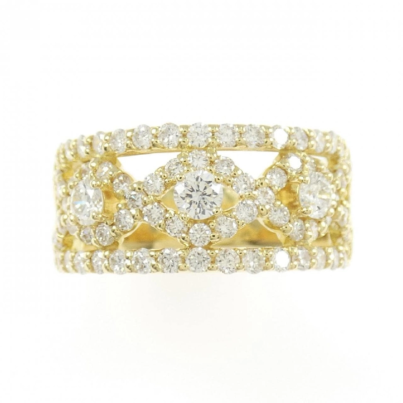 Nhẫn kim cương K18YG 1.25CT - Hàng hiệu Authentic 851053