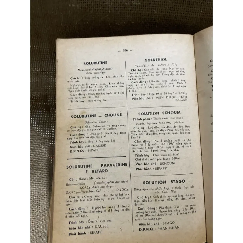 TỪ ĐIỂN DƯỢC PHẨM ĐẶC CHẾ - gần 400 trang - Bs Trương Kế An 907768