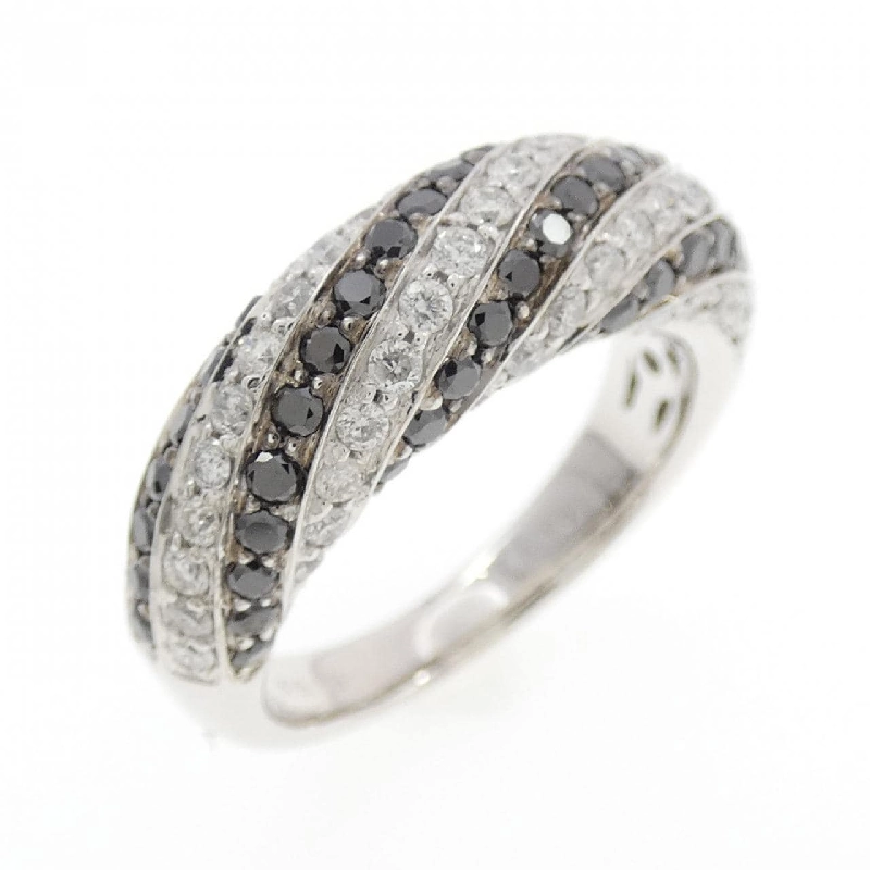 Nhẫn kim cương K18WG/K18BG 1.10CT - Hàng hiệu Chính hãng 851865