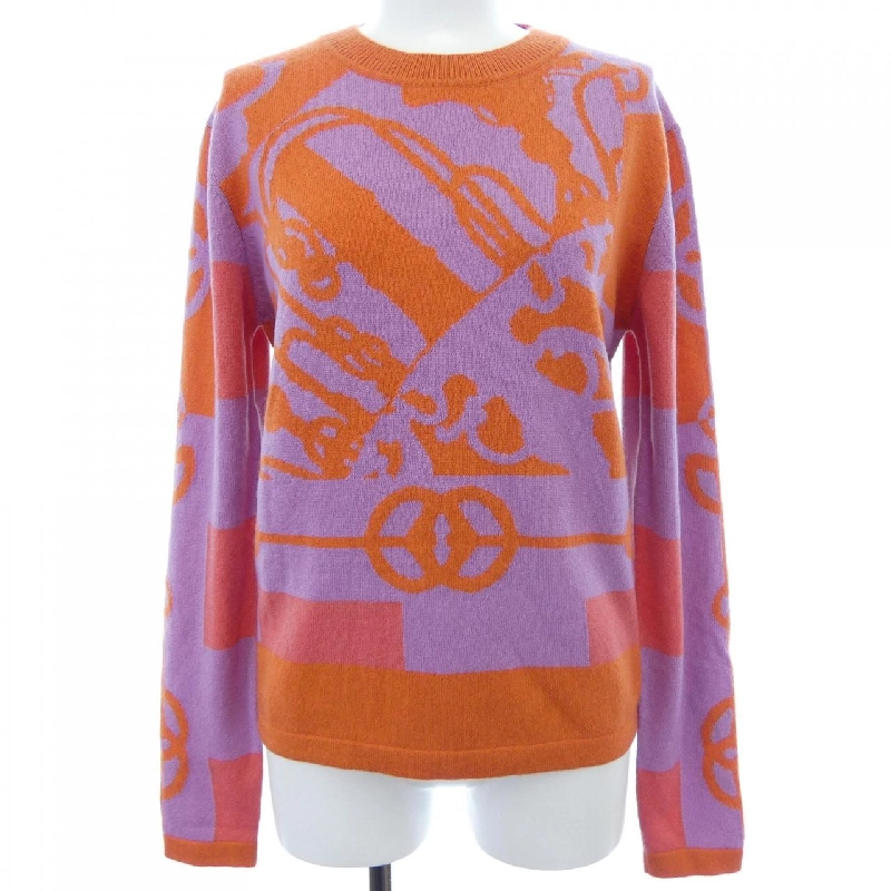 HERMES CLIQUETIS 2E2613D2 Áo len - Hàng hiệu Chính hãng 774322