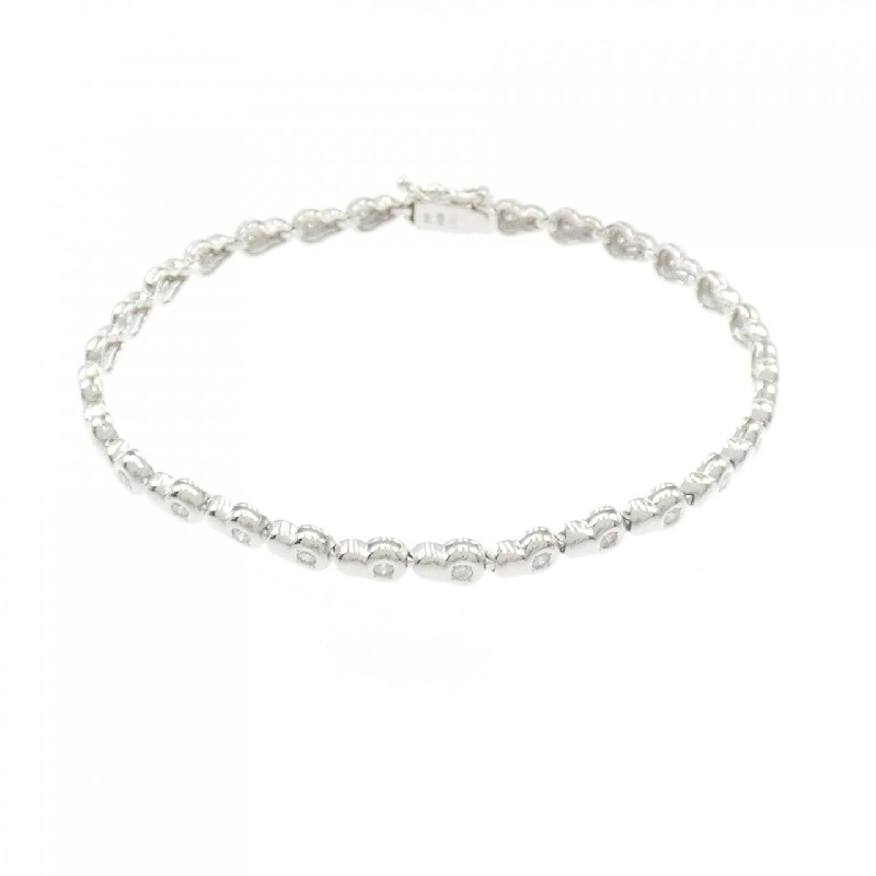 K18WG Vòng tay kim cương 0.50CT - Hàng hiệu Chính hãng 872669