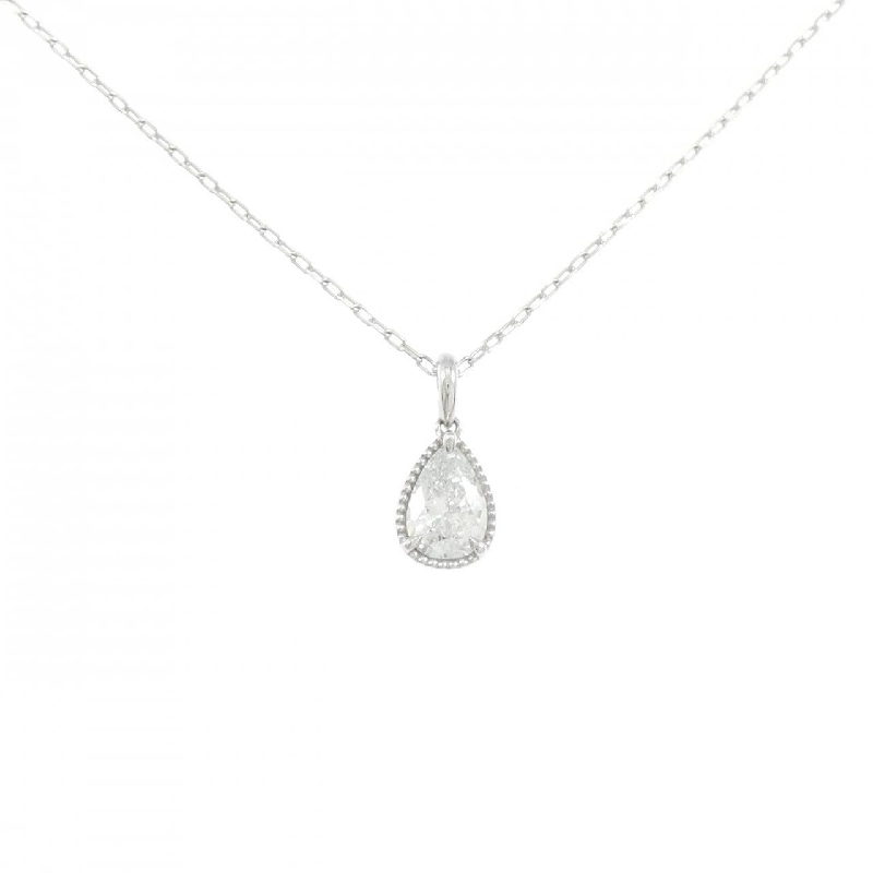 K18WG Dây chuyền kim cương 0.717CT - Hàng hiệu Chính hãng 863693