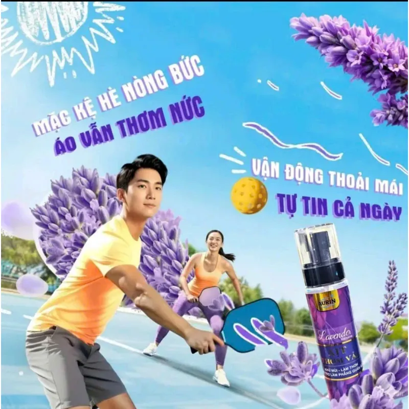 Nước Xịt Thơm Vải AURIN chai 200g Hương Thiên Nhiên Giúp Làm Thơm, Khử Mùi Âm Mốc Hiệu Quả 1025411