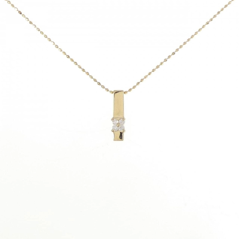 K18YG Dây chuyền kim cương - Hàng hiệu Authentic 848401