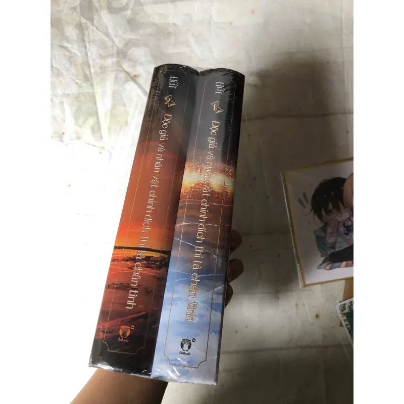 Trọn bộ 2 tập Độc Giả Và Nhân Vật Chính Đích Thị Là Chân Tình - Đồi 750758