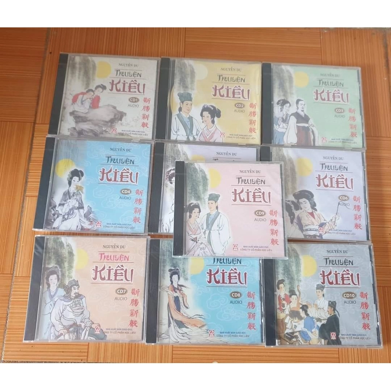 Truyện Kiều ngâm thơ
Với 10 CD dài 500 phút 201696