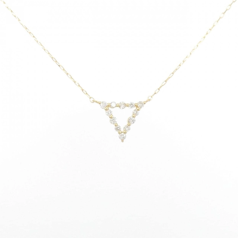 K18YG Dây chuyền kim cương 0.10CT - Hàng hiệu Chính hãng 863466