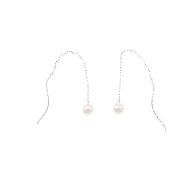 K18WG Bông tai ngọc trai Akoya 4.8mm - Hàng hiệu Chính hãng 870858