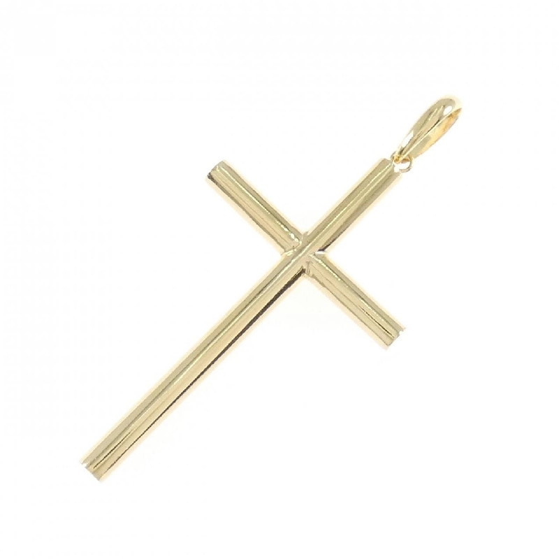 K18YG Mặt dây chuyền hình chữ thập - Hàng hiệu Chính hãng 871610