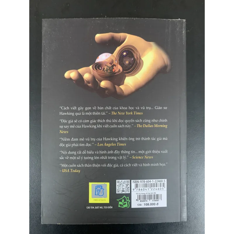 (Sách cũ) Vũ trụ trong vỏ hạt dẻ - The Universe in a Nutshell - Stephen Hawking  929323