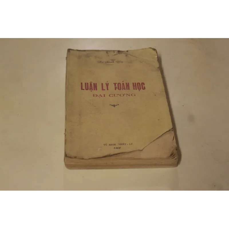 Luận lý toán học, Lê Thành Trị 960377