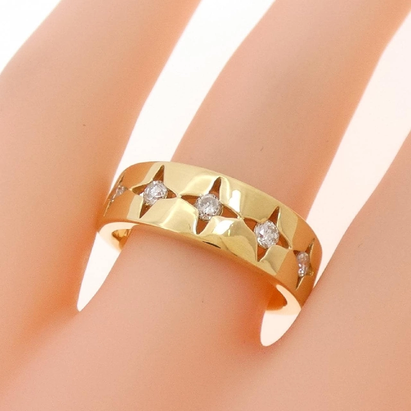 Nhẫn kim cương K18YG 0.28CT - Hàng hiệu Authentic 851346