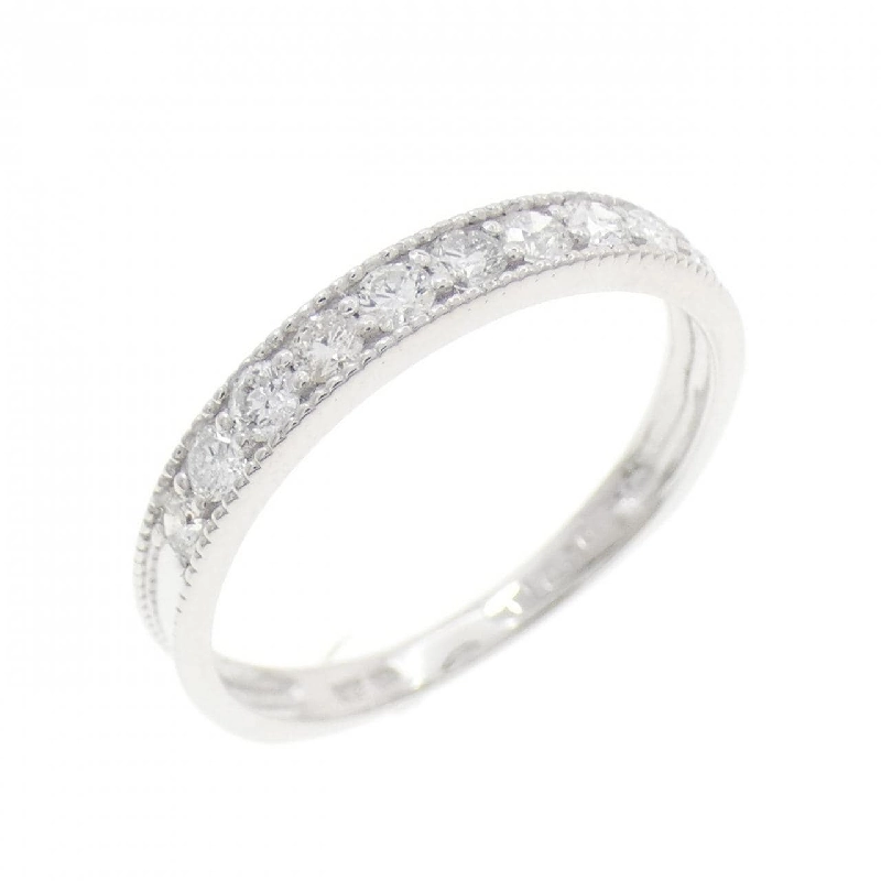 Nhẫn kim cương K18WG Half Eternity 0.30CT - Hàng hiệu Chính hãng 849859