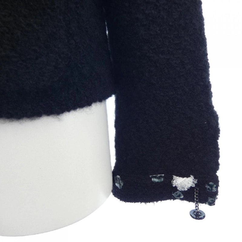 【Mã giảm giá】Áo khoác không cổ CHANEL 638197