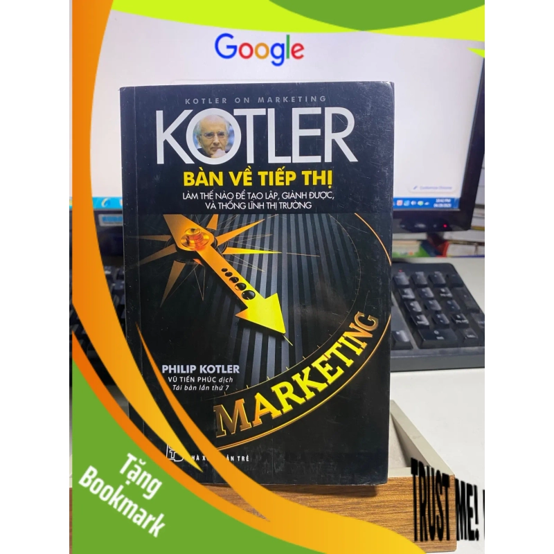 (TẶNG BOOKMARK) Bàn Về Tiếp Thị - Philip Kotker Kinh doanh - Marketing RBK0302 939289