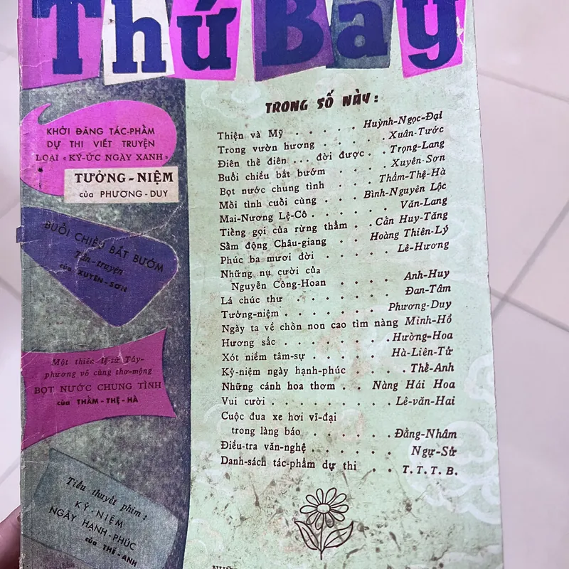 Tiểu thuyết thứ bảy 589117