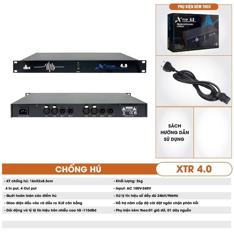 Chống hú Micro Oris XTR 4.0 188934