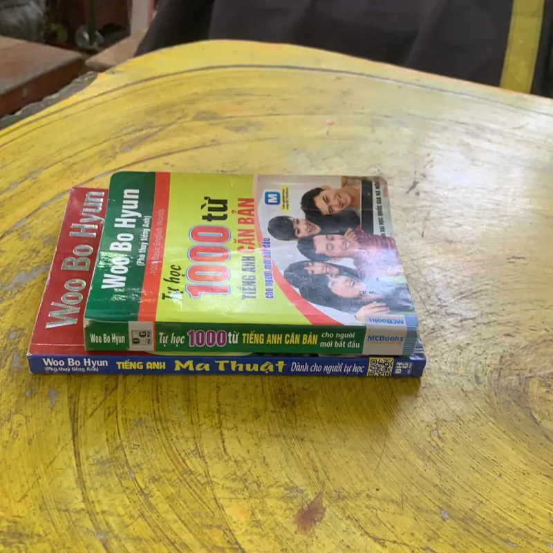 COMBO WOO BO HYUN: TIẾNG ANH MA THUẬT & TỰ HỌC 1000 TỪ TIẾNG ANH CĂN BẢN dành cho người… 1031261