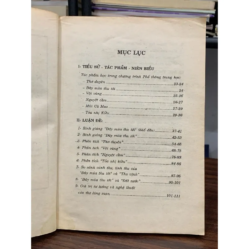 Luận đề Xuân Diệu – Luyện thi tú tài- đại học — Trần Văn Sáu, Đặng Văn Khương 591636
