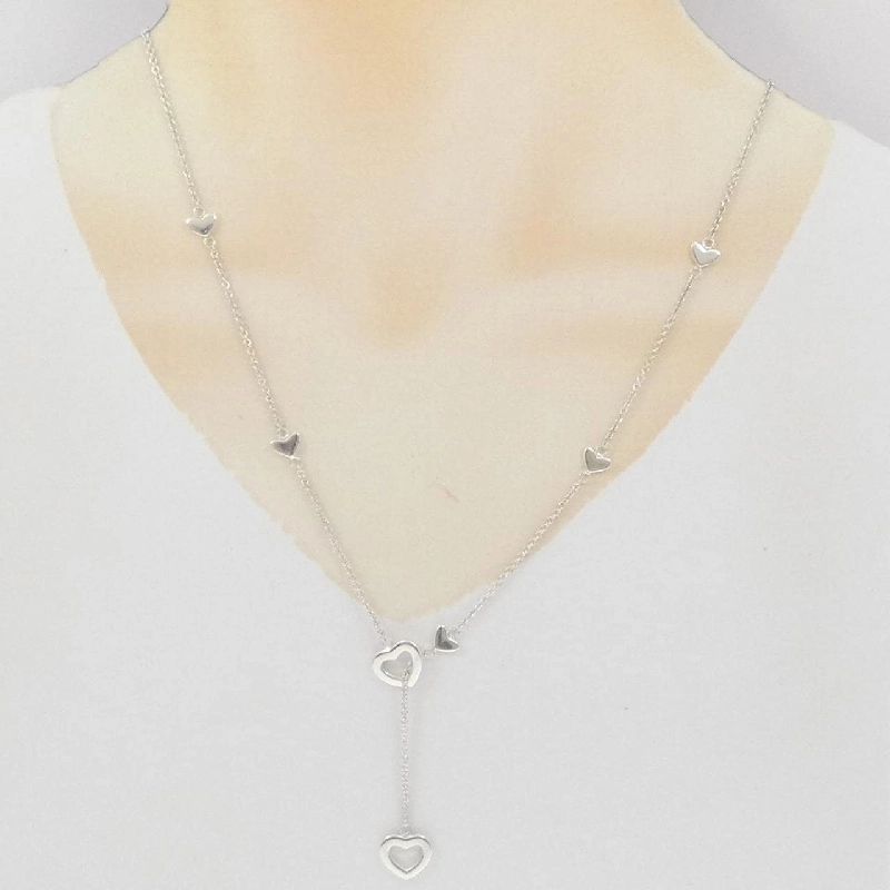 Dây chuyền lariat hình trái tim Tiffany - Hàng hiệu Authentic 844372