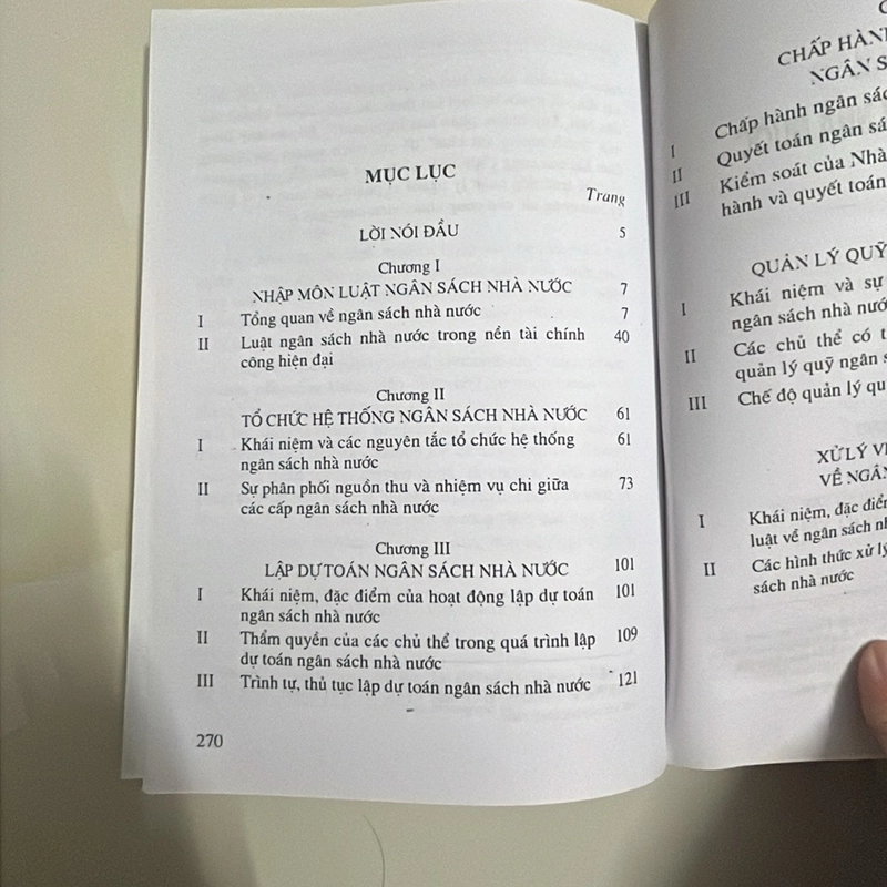 Combo Giáo trình Luật ngân sách nhà nước 253539