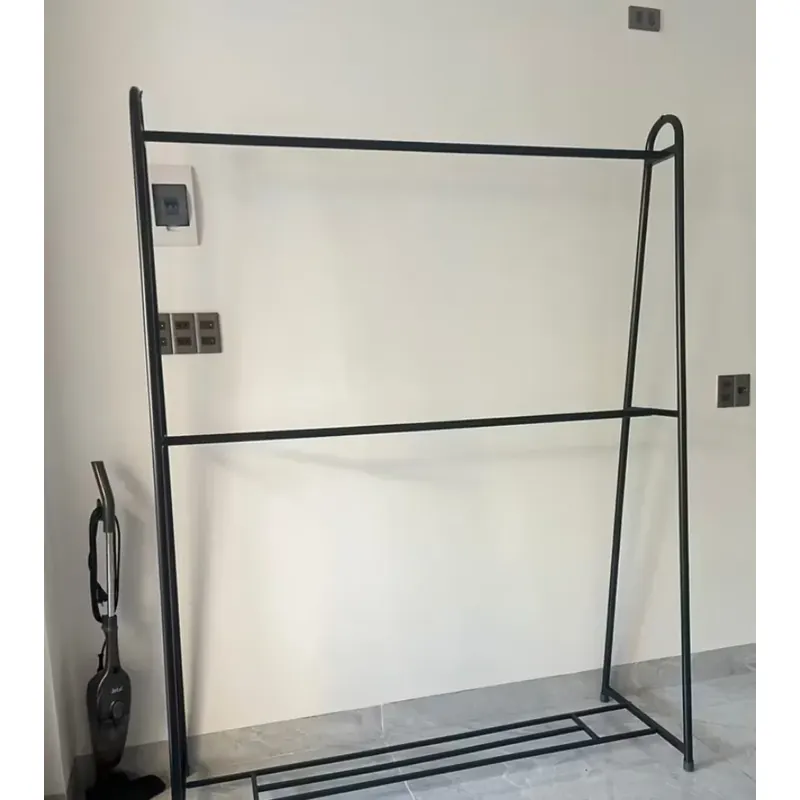 Kệ chữ A treo quần áo, đầm váy, kệ 2 tầng bằng sắt (hàng giày loại 1 💪) 592825