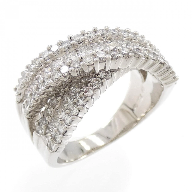 Nhẫn kim cương 750WG 1.86CT 672296