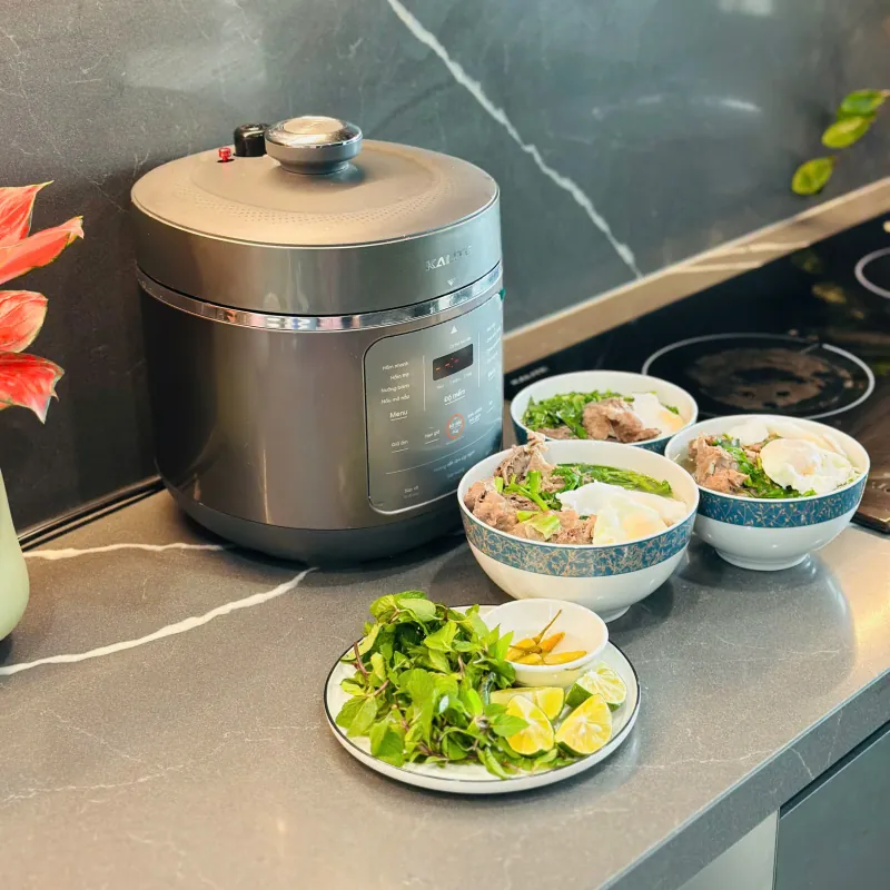 Nồi áp suất điện Kalite KPC5001 – Nấu bún, phở, hầm xương siêu nhanh tại nhà 718959